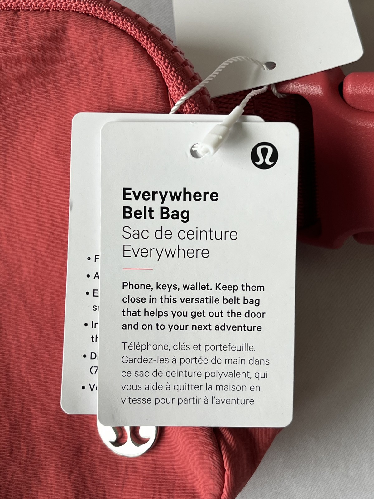 NWT lululemon Everywhere Belt Bag 1L – OG Original Continuous Strap