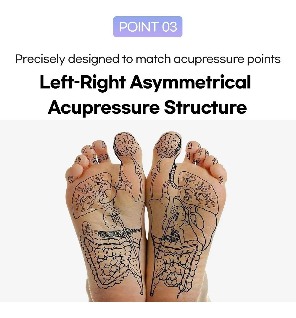 Slippers – Foot Massage Diet 3D Arch, Unisex