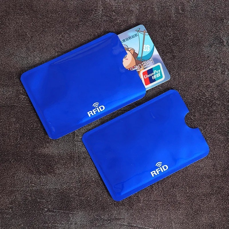 10PCS Anti RFID Blocking Card Sleeve-Secure Credit/Debit Card Holder ID Wallet