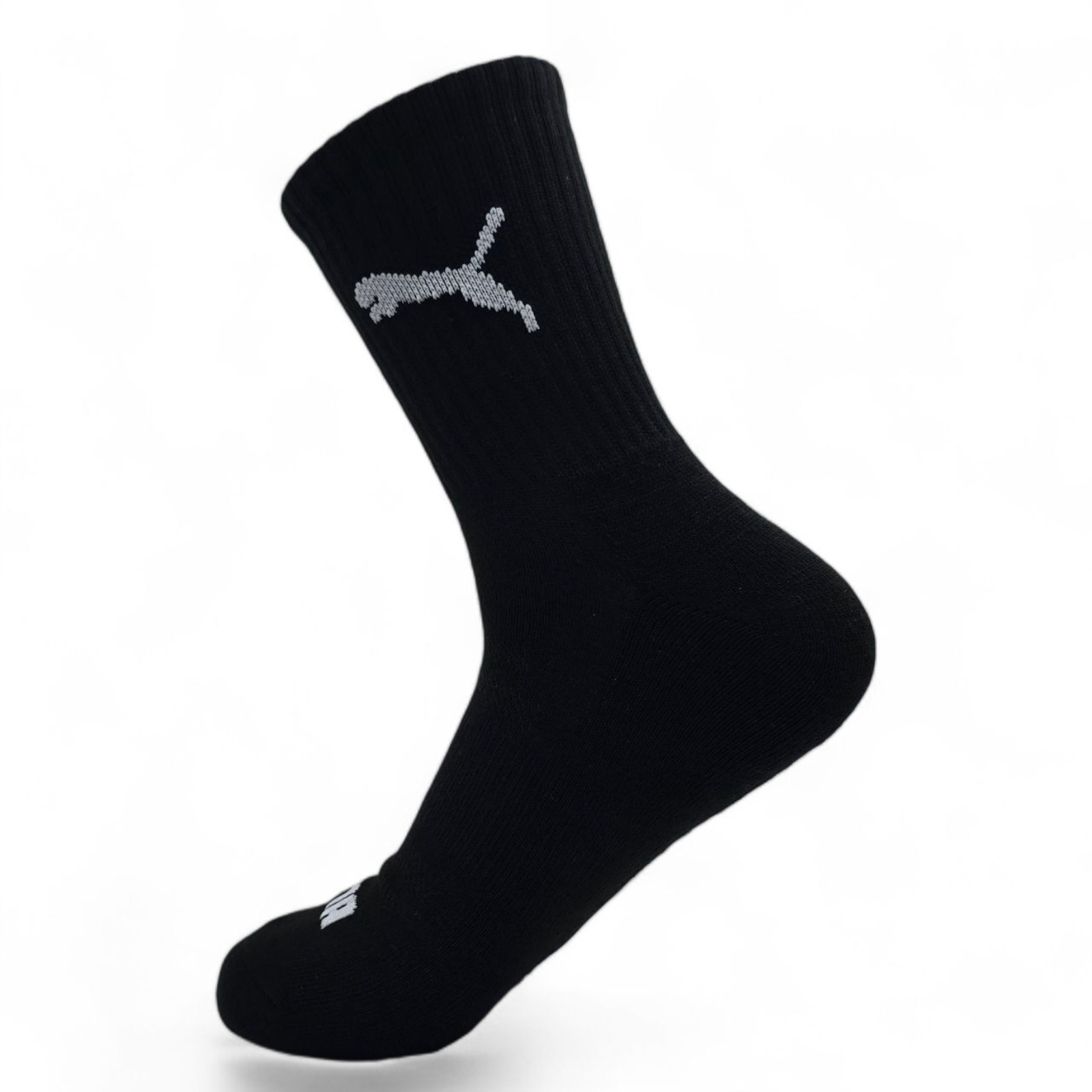 Puma Men’s Quarter High Mid High Athletic Socks 6 Pairs