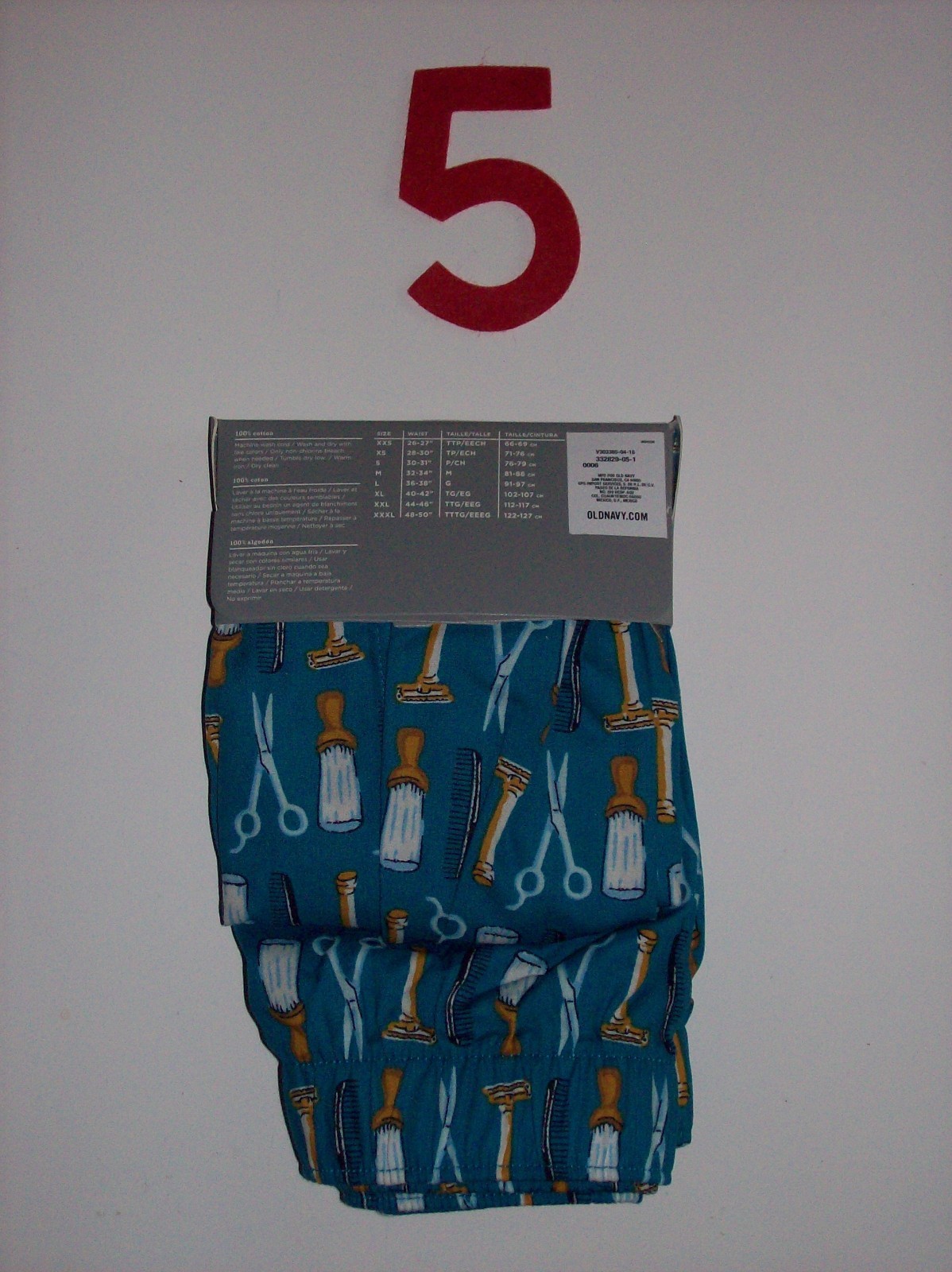Old Navy Underwear Mens 1 Pr Boxer XXS XS S M L XL XXL XXXL Asst Style Color NWT