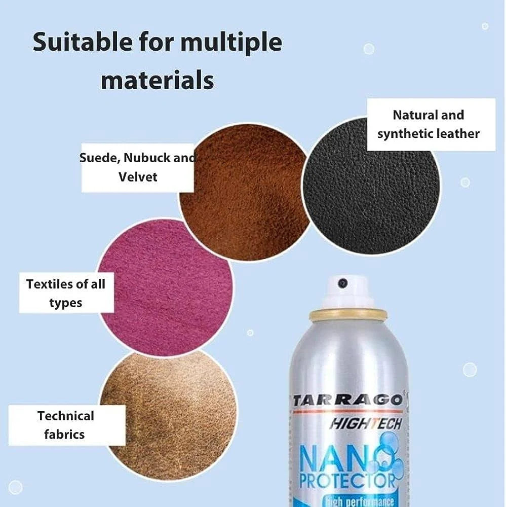 Tarrago Nano Shoe Protector Spray for Leather Suede Nubuck Textile Waterproofer
