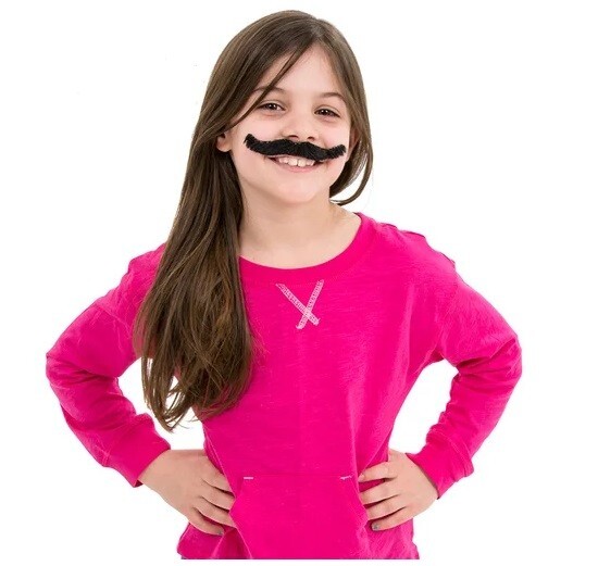 Self-Adhesive Fake Mustache Set (3pcs) – Party Theater Costume Prop Novelty