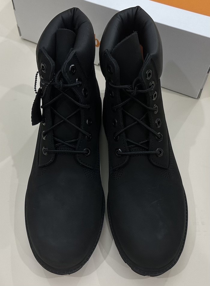 Timberland Men’s Premium Waterproof Black Boots Size 6-12 TB010073001