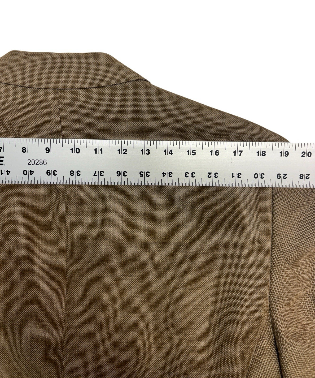 Jack Victor 40L 41L 42L Brown Hopsack Silk Linen Wool Blazer Jacket Sport Coat
