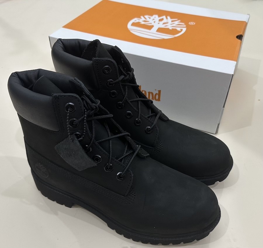 Timberland Men’s Premium Waterproof Black Boots Size 6-12 TB010073001