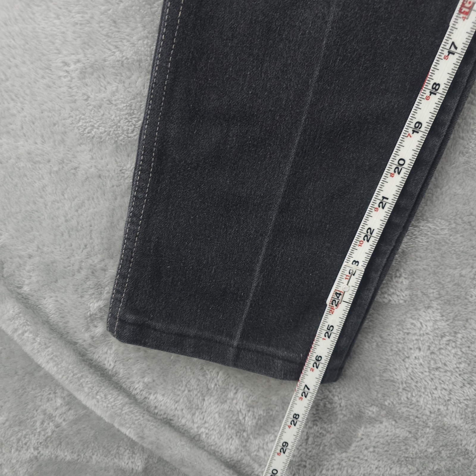 Vintage Glory Days Jeans Juniors 13/14 Black High Rise Straight Hong Kong 80s