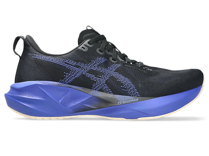 ASICS Running Shoes NOVABLAST 5 WIDE 1011B975.004 Black / Cobalt Burst
