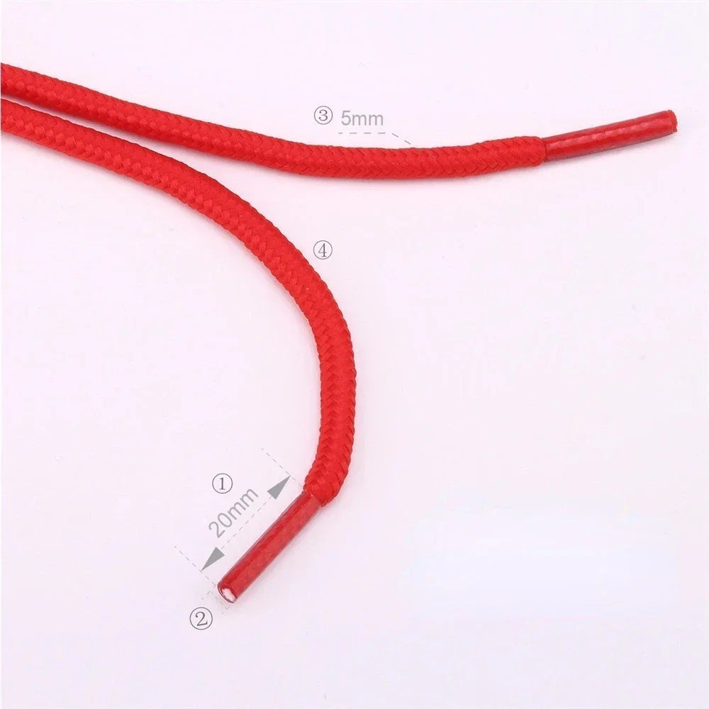 Round Shoelaces Sport Shoe Strings Sneakers Boot Lace 25 Colors