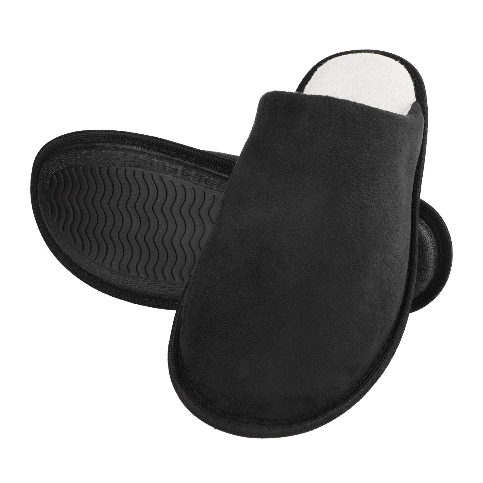 riemot Mens Slippers Lightweight Slip-On House Casual Indoor Bedroom Travel Slip