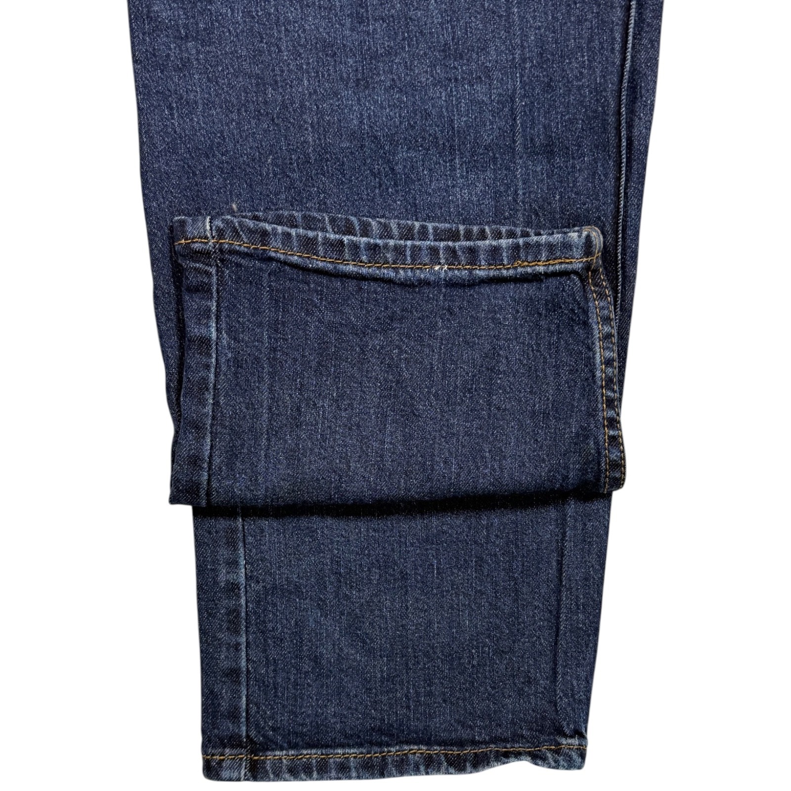 Levi’s 502 Blue Tapered Leg Regular Fit Zip Fly Men’s Jeans Size 38W 28L