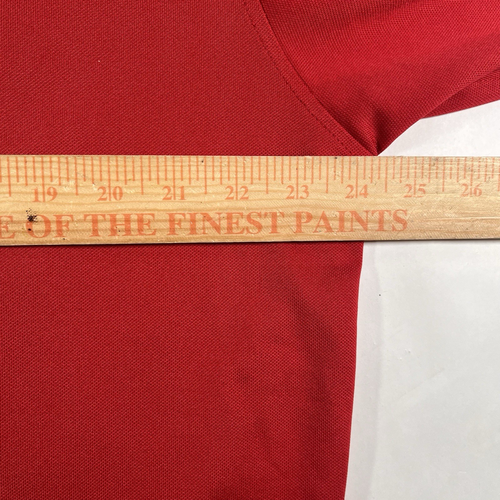 Foot Joy Myopia Hunt Club Tech Performance Golf Polo Shirt Red Sz L RARE! EUC