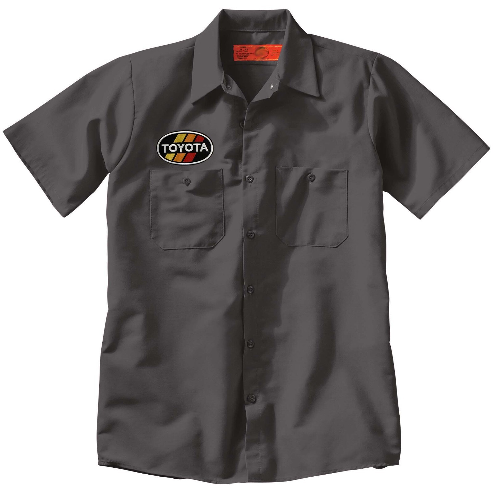 TOYOTA Embroidered PATCH + Mechanic WORK SHIRT Auto + CUSTOM NAME Option