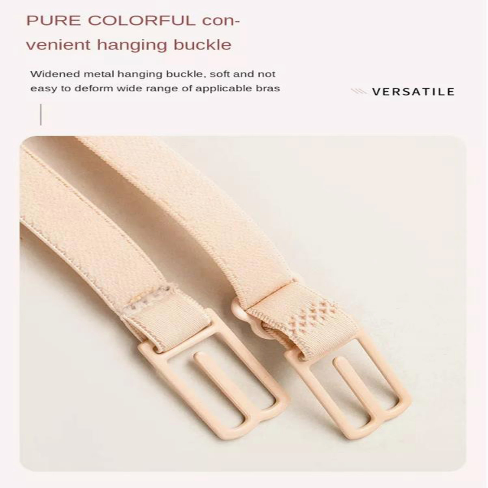 4-8pcs Bra Strap Clips Elastic Non-slip Strap Holder Women Bra Rope Adjustable