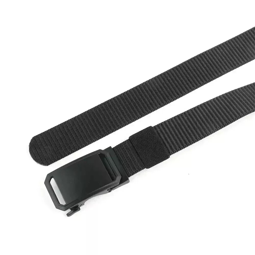 Mens Ratchet Belt Nylon Web Belts for with Automatic Slide Buckle Tactical belt