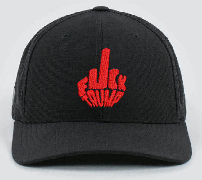 FCK Trump-Anti Trump Statement EMBROIDERED Baseball hat