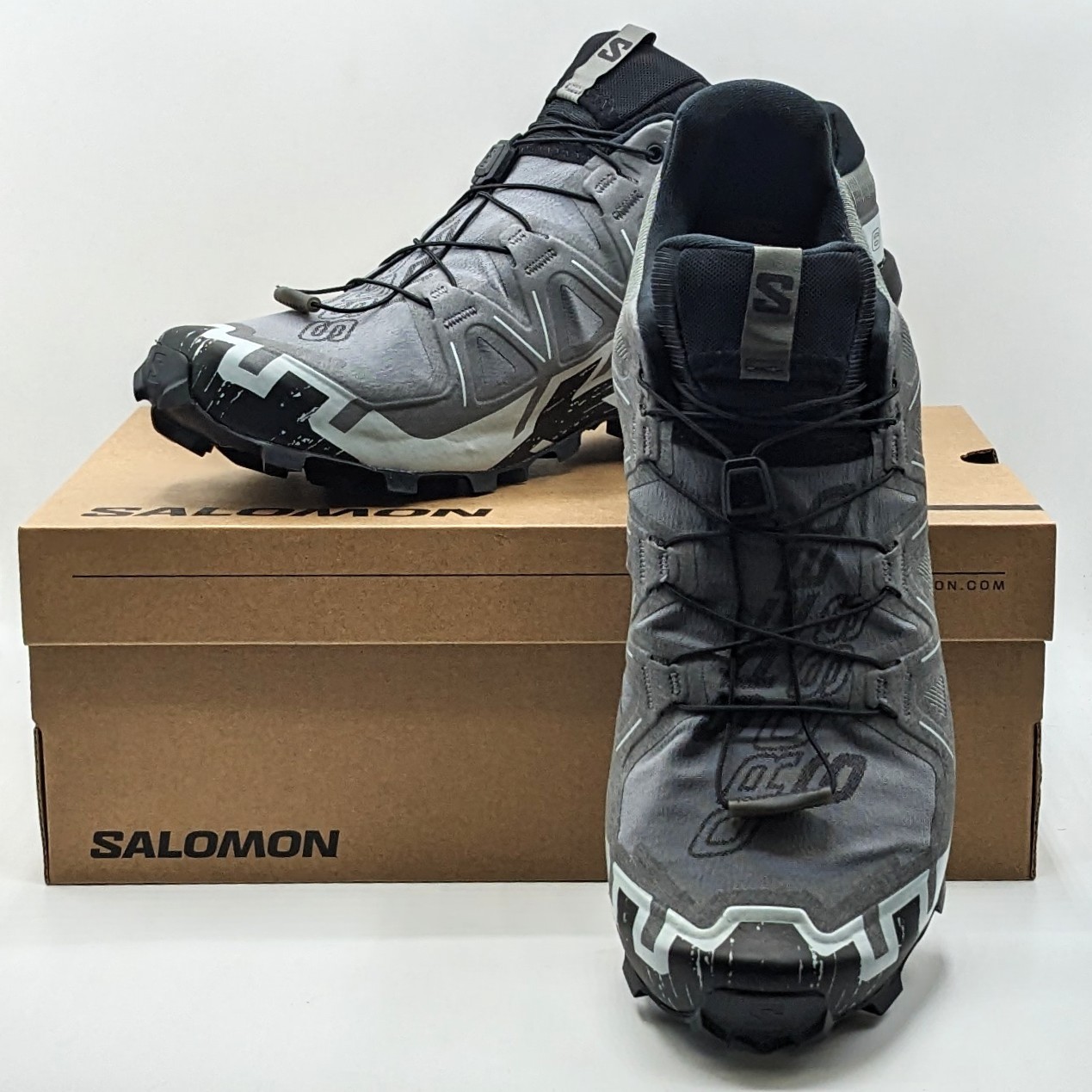 Salomon “Speedcross 6” Men’s Moderate Terrain Running Shoe [Quiet Shade] – NEW