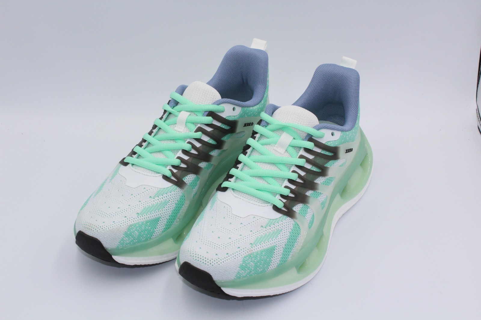 Lightweight Breathable Mint Green Running Sneakers for Daily & Athletic Wear