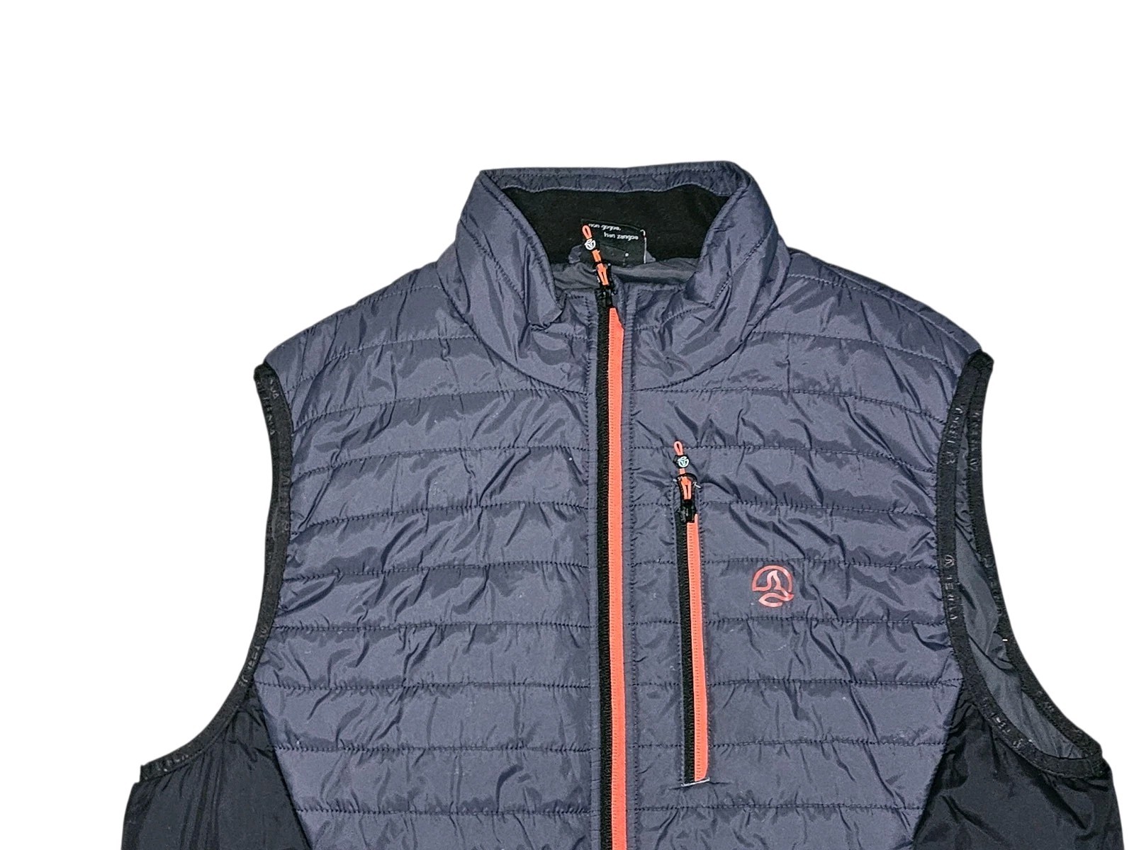 Ternua THERM 40d Microshell Vest Charcoal Grey/Orange Men’s Sz Large
