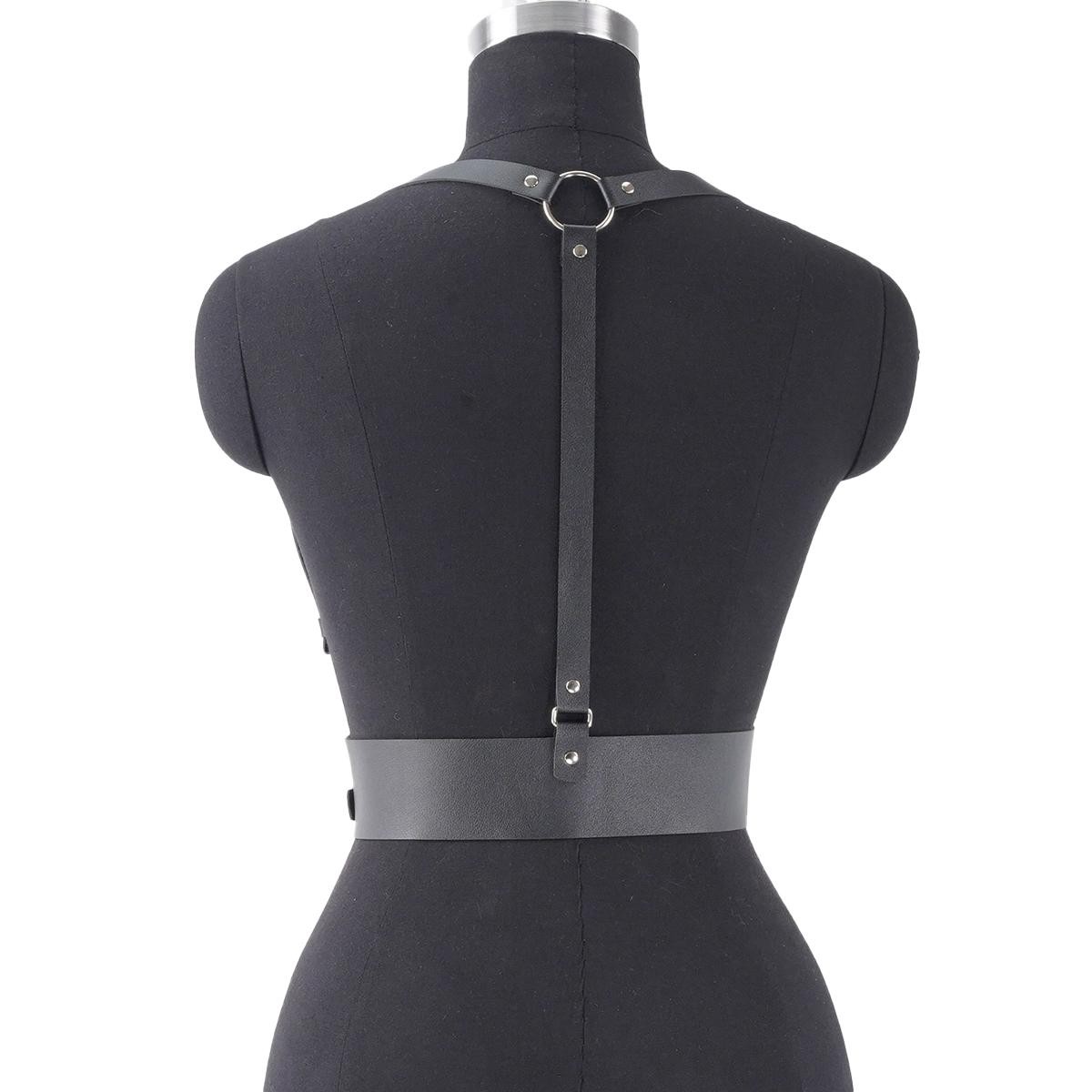 Women Punk Gothic Waist Belt Adjustable Harness Street Style Corset Suspender