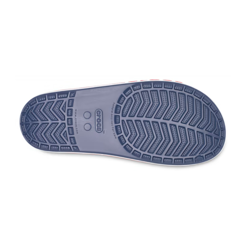 NEW CROCS BAYABAND SLIDE 205392 205392-4CC NAVY / PEPPER UNISEX SIZE