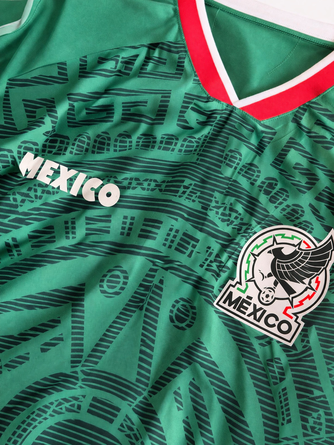 Womens Crop Mexico National Soccer Team World Futsal Sports Jersey Active Tshirt