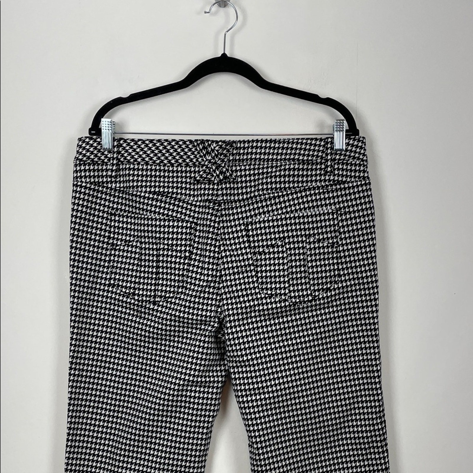 Tripp NYC Daang Goodman Houndstooth Women’s 15 Black and White Checkered Pants