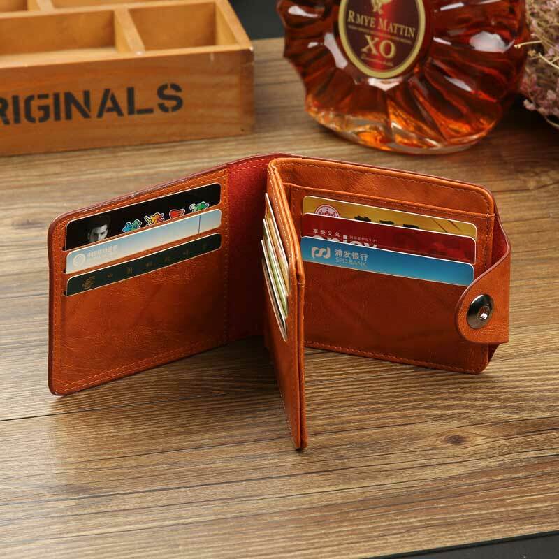 Men US $100 Dollar Bill Novelty Leather Bifold Wallet Card Holder Best Xmas Gift