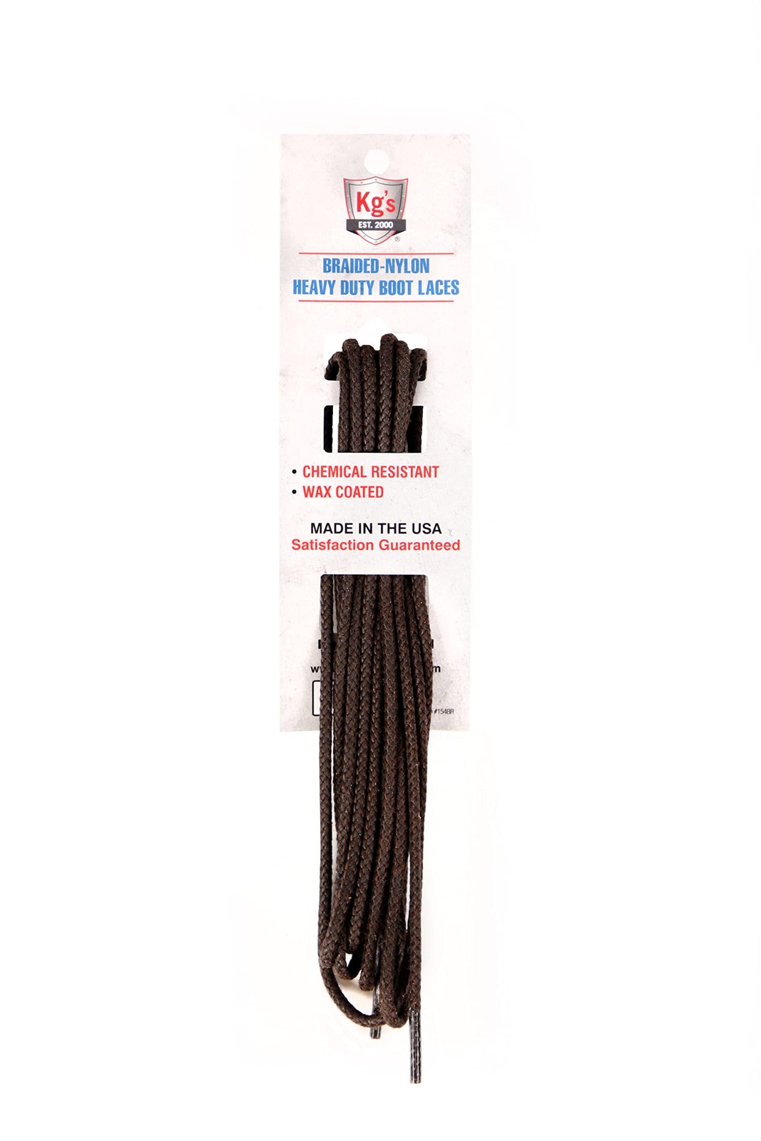 Kg’s Braided Nylon Heavy Duty Boot Laces – Durable Shoe Laces Made from Braid…
