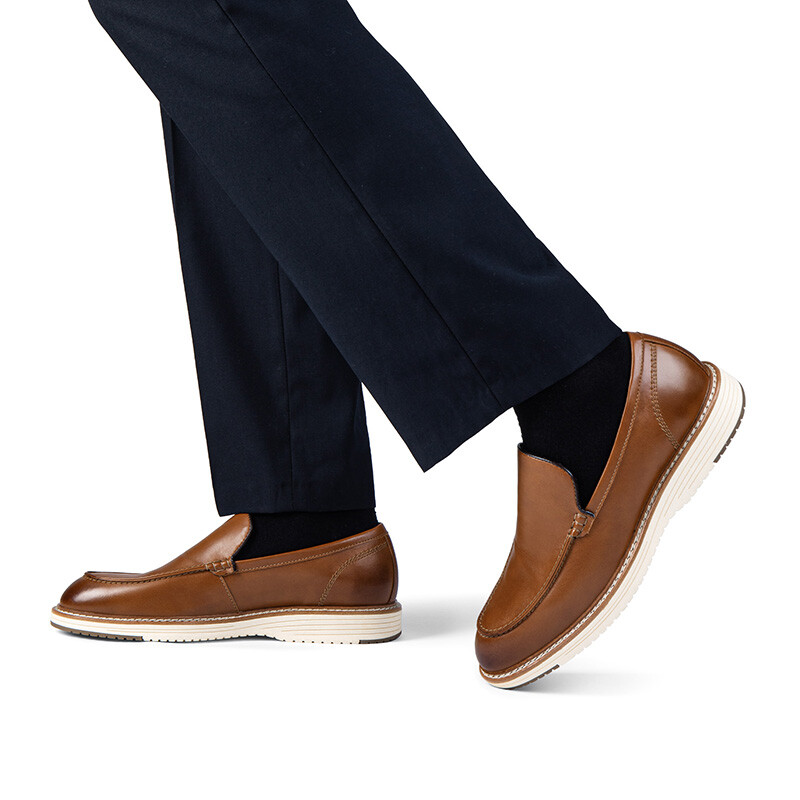 Men’s Dress Slip-on Classic Loafers Formal Business Shoes Size 7-13