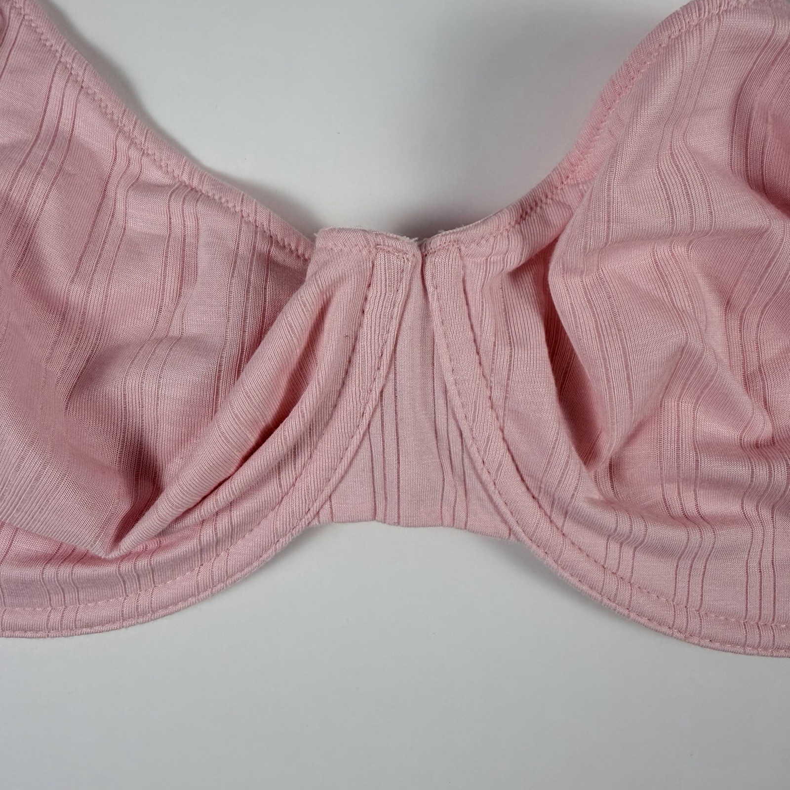 Victoria Secret The T-shirt Ultra-Fine Modal Unlined Scoop Pink Bra 40D NWT