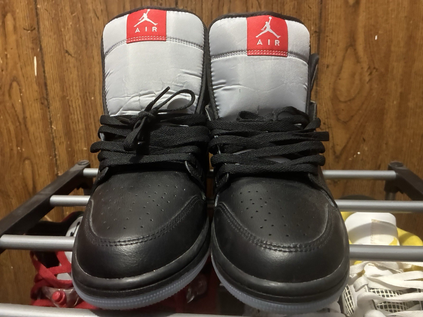 Size 10 – Air Jordan 1 SE Mid Black Metallic Reimagined