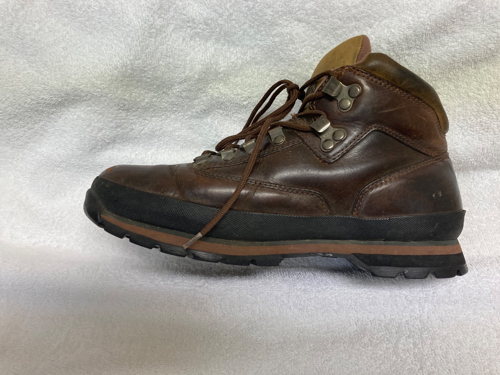Timberland leather boots Madsen model mens 9M brown 95100