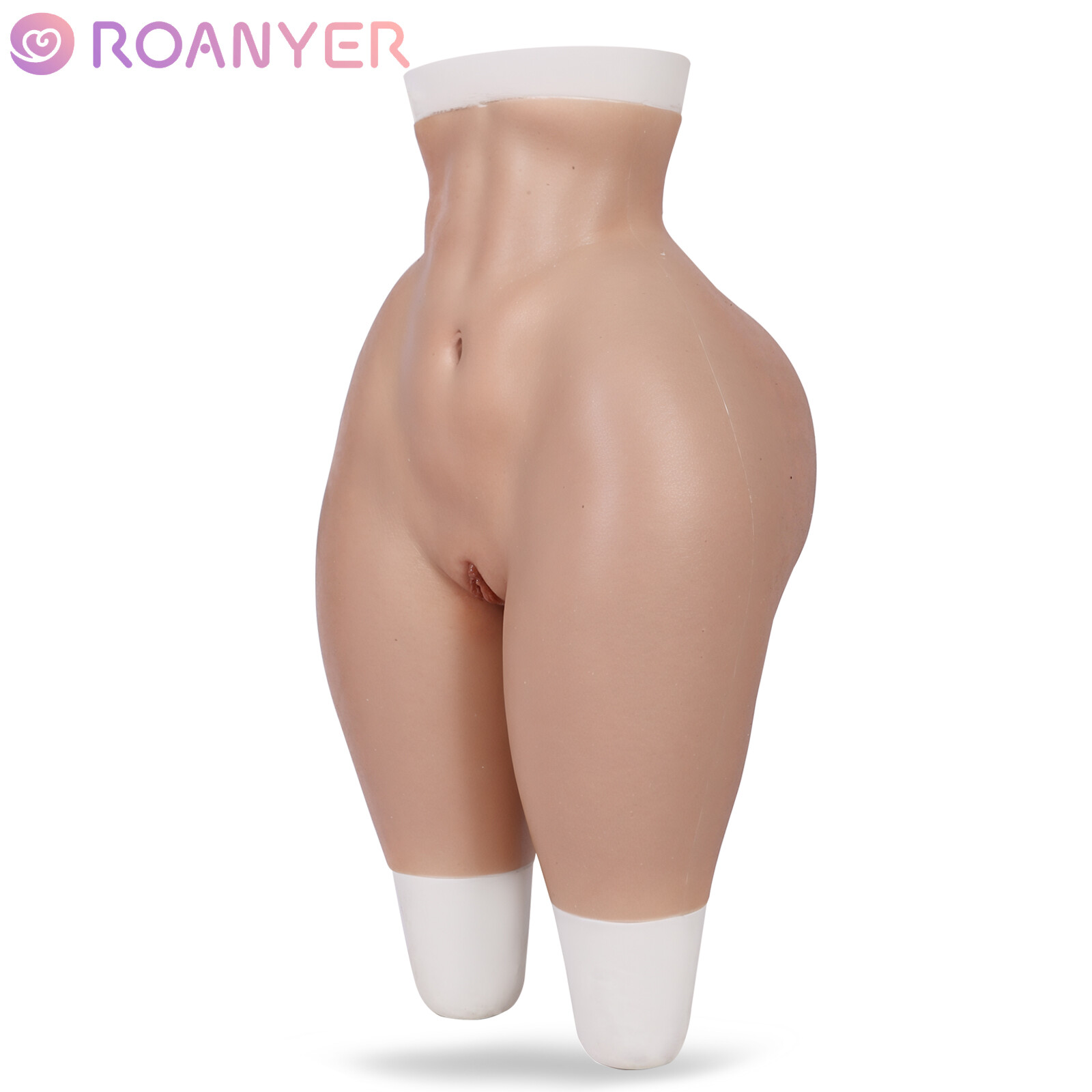 Roanyer Crossdresser Silicone Hip Enhancer Thicken Super Strong butt Pants