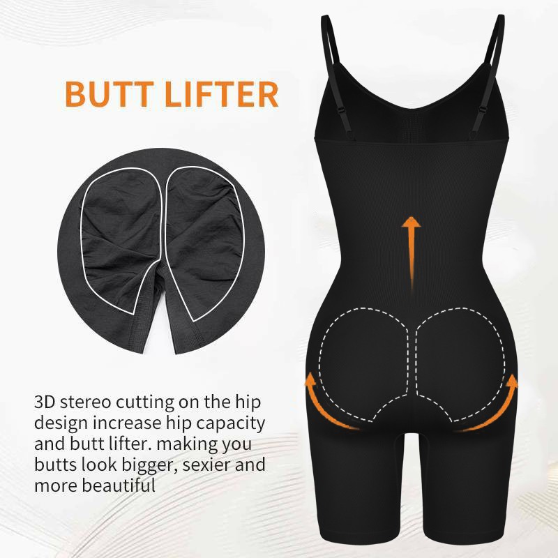 Fajas Colombianas Reductoras Levanta Cola Post Surgery Body Shaper Girdle Slim