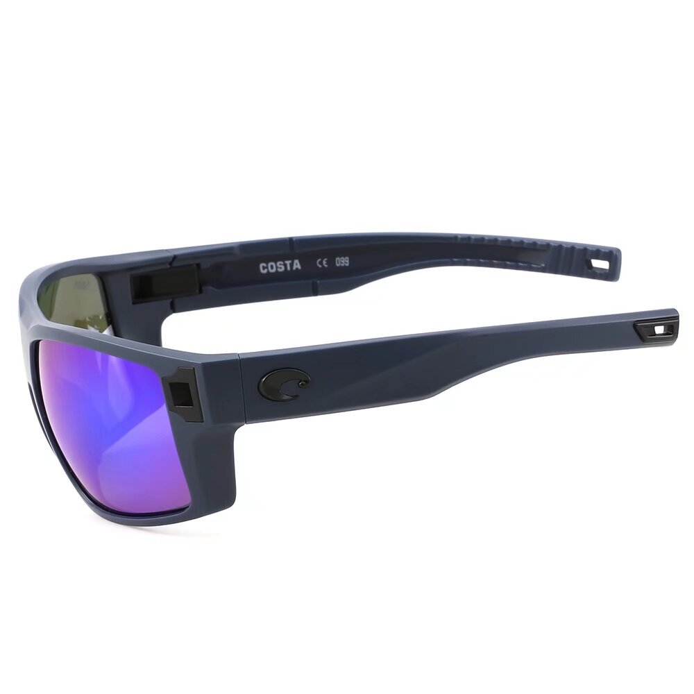 Costa Del Mar DIEGO Matte Black Frame/Blue Mirrored Polarized Lenses (580P)