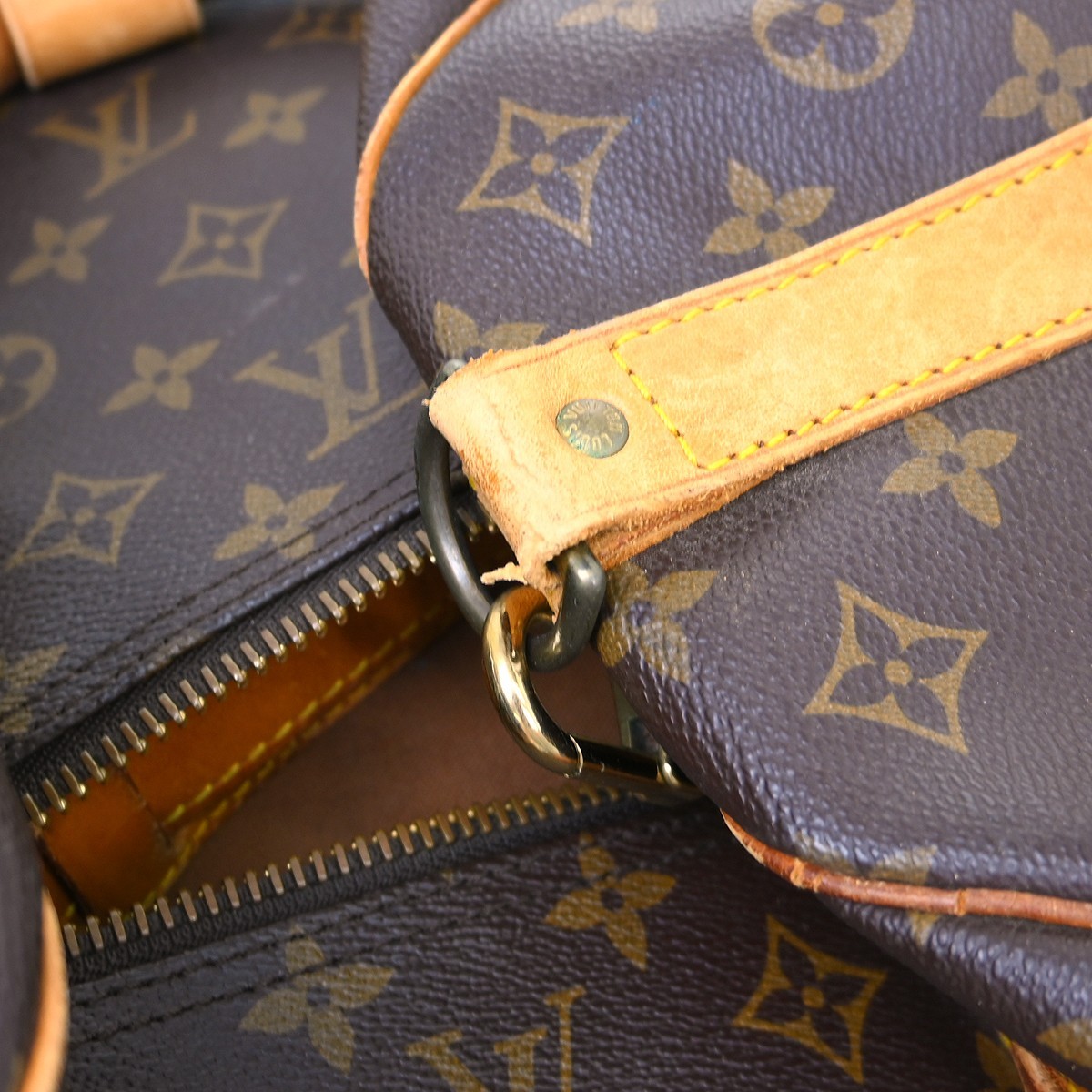 Best05 LOUIS VUITTON KEEPALL BANDOULIERE 60 DUFFLE M41412 VI8910 YQ01384
