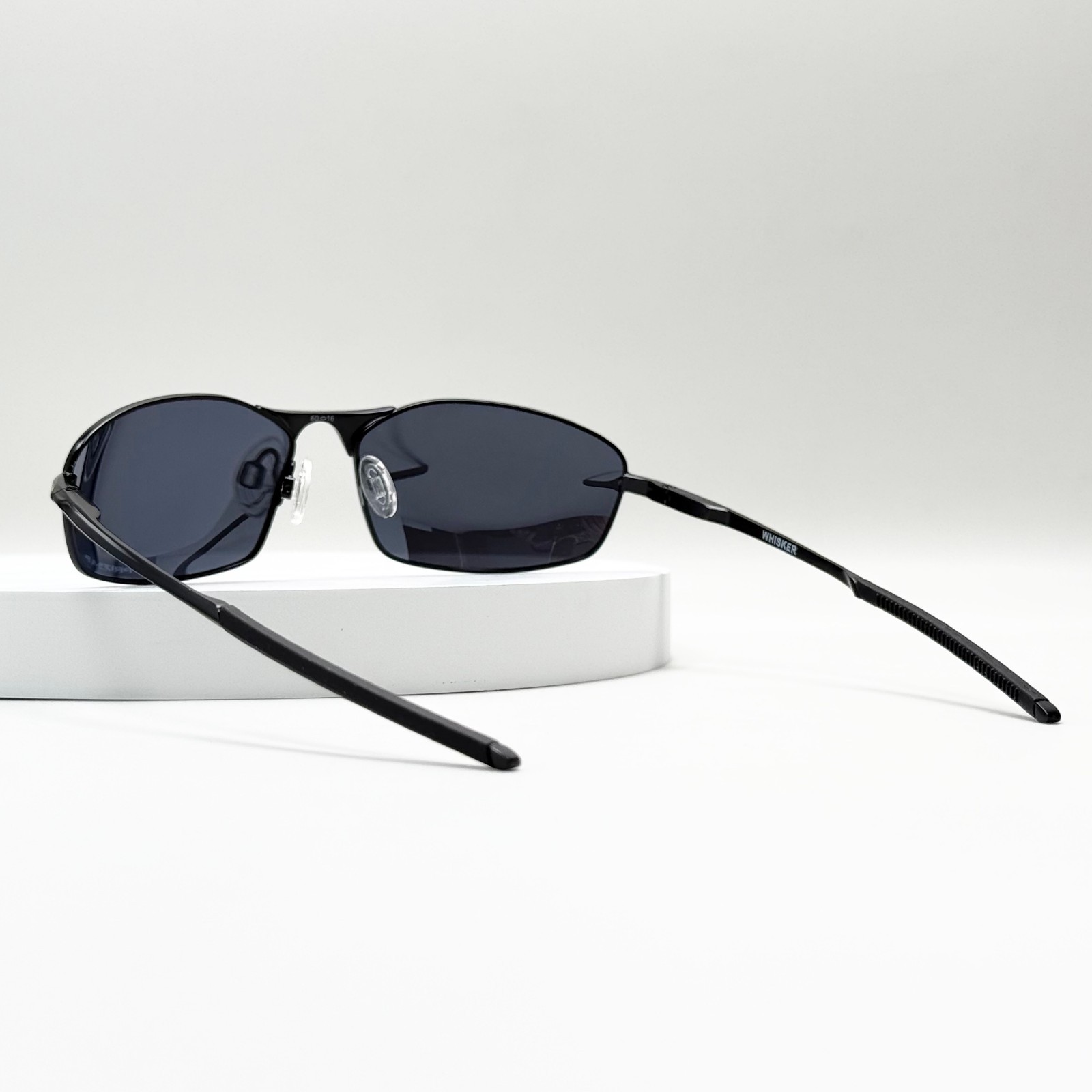 Oakley Whisker OO4141 Sunglasses Satin Black Prizm Black Polarized New
