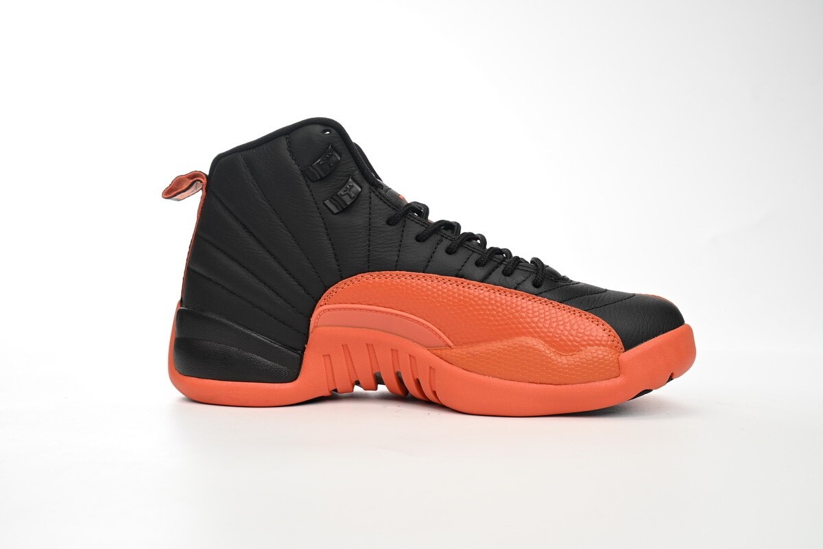 Size 9-13 Nike Air Jordan 12 Brilliant Orange Basketball Mens Shoes