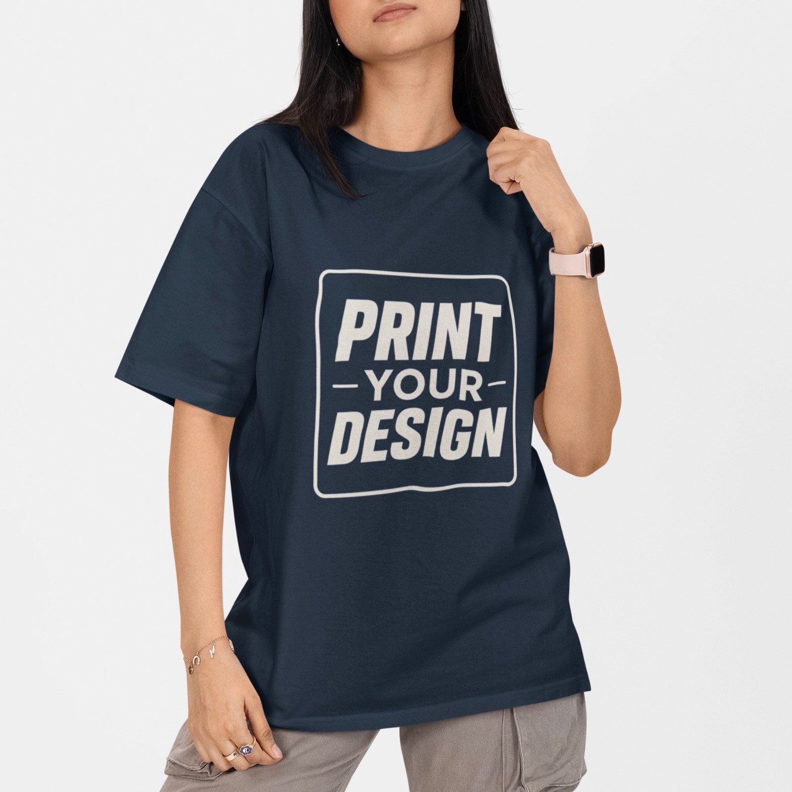 Print Your Design Custom T Shirt Personalized Logo Text Tee Custom Graphic Shirt