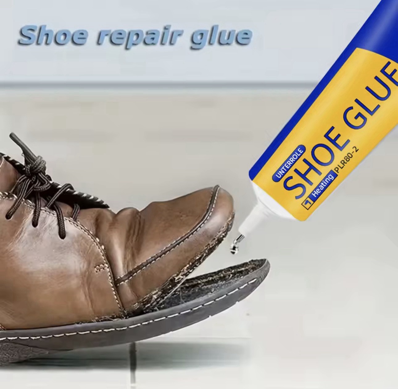 Strong Shoe Repair Glue Waterproof Clear Quick Dry Sole Adhesive 60ml