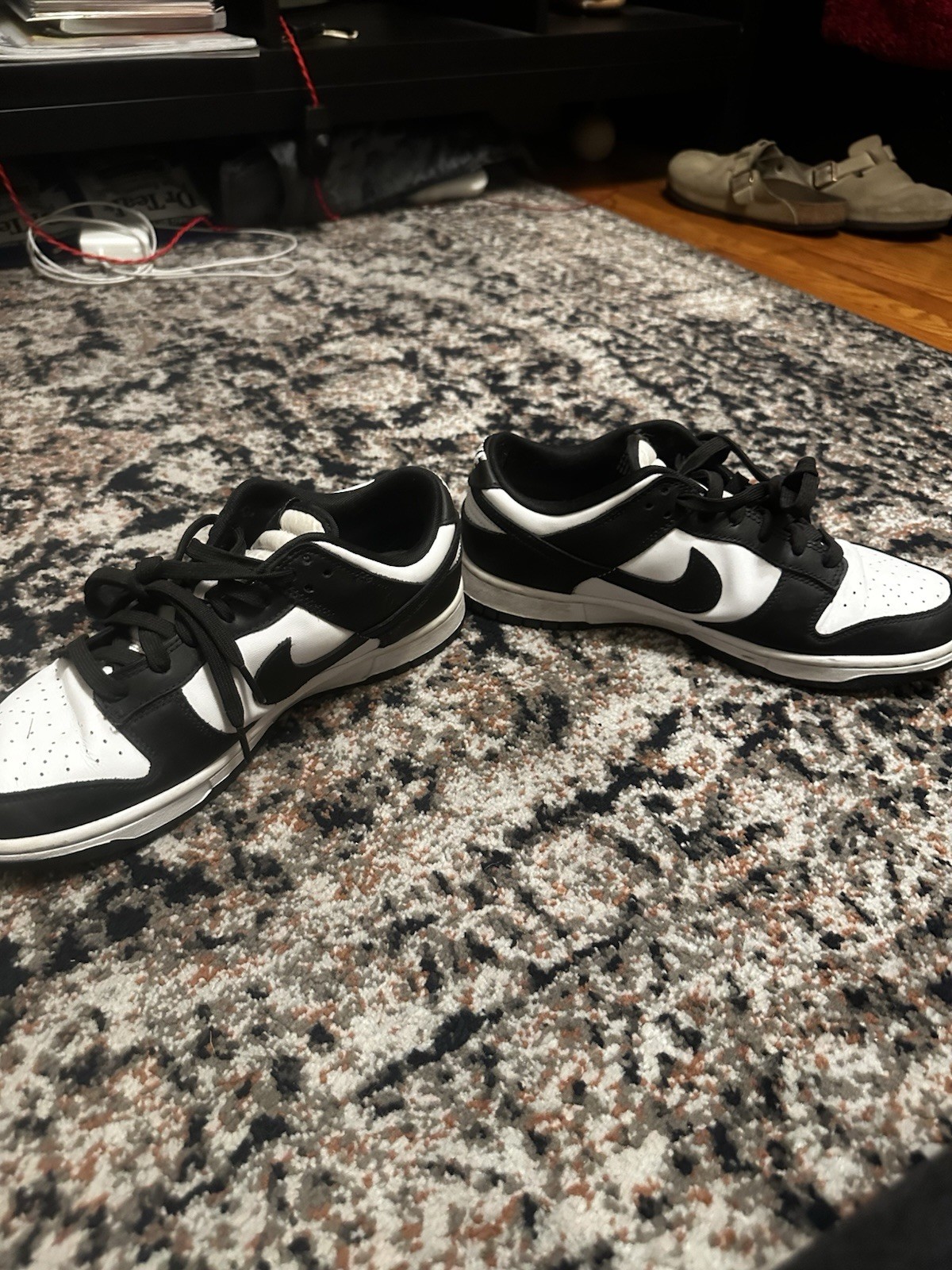 Nike Dunk Low black and white trainers panda #sneakers #lifestyle