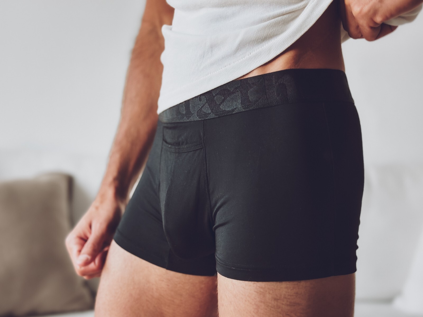 Men’s Modal Trunk Underwear with Horizontal Fly