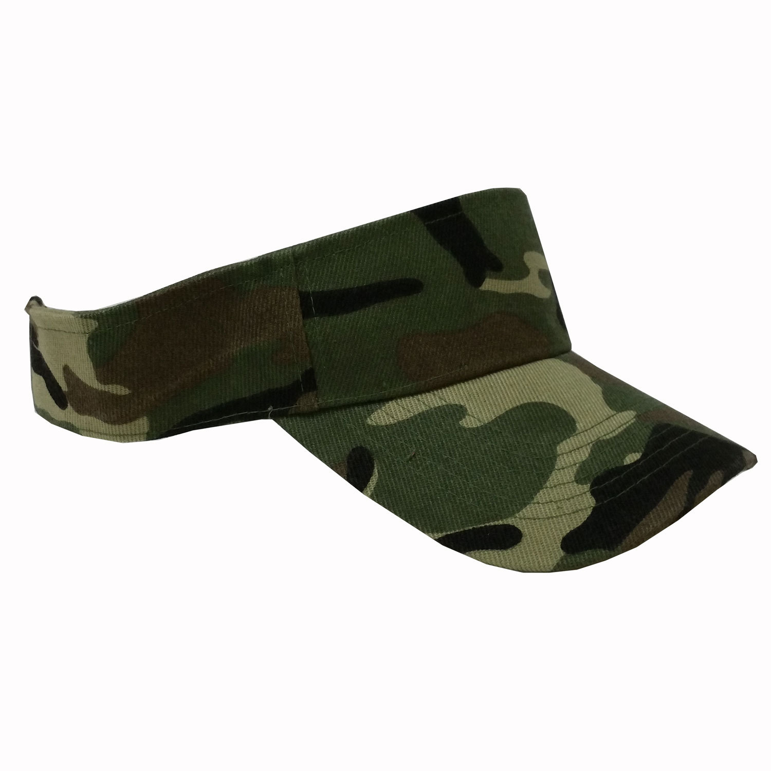 Visor Sun Plain Hat Sports Cap Colors Golf Tennis Beach New Adjustable Men Women