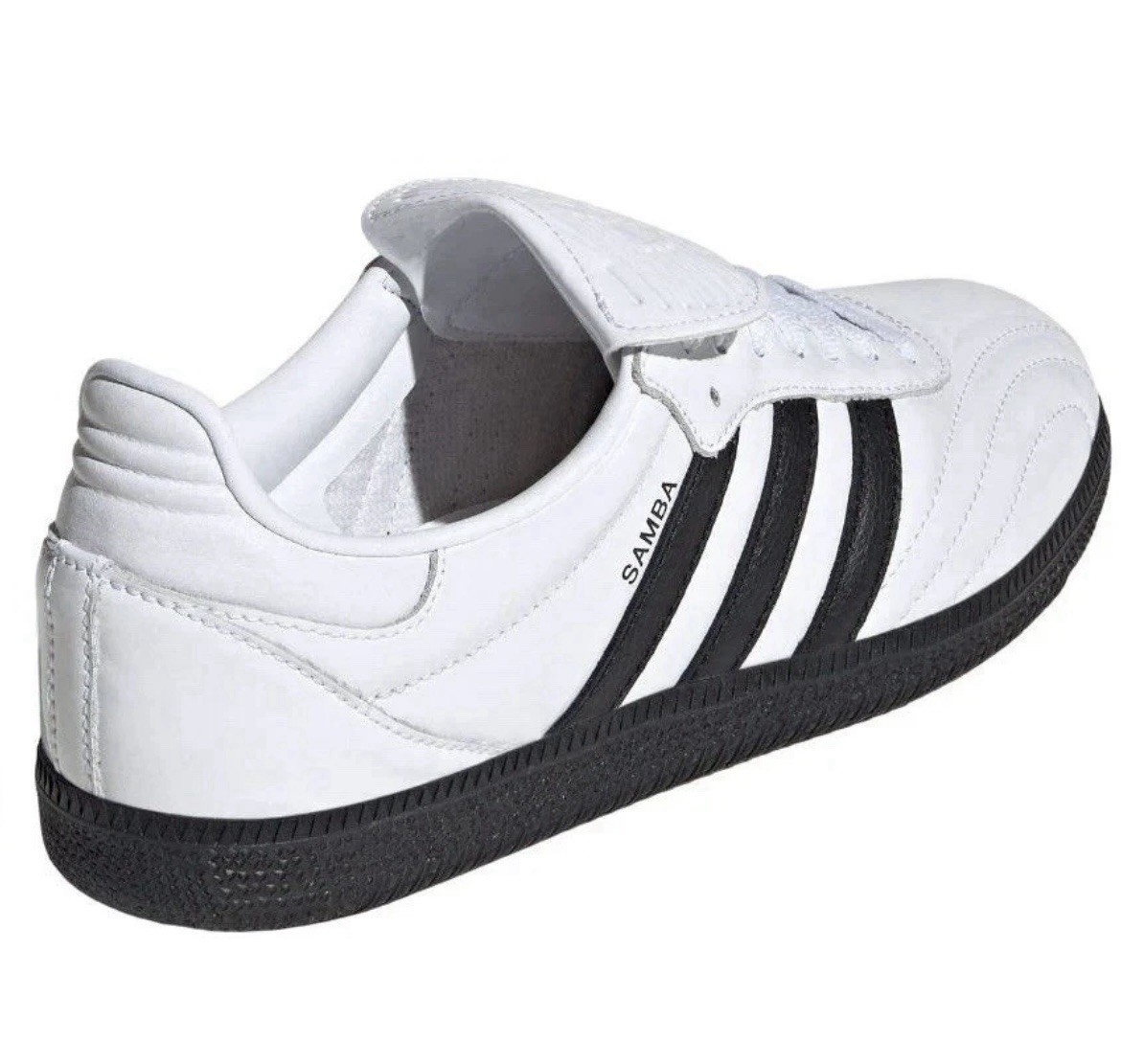 Adidas Women’s Samba LT Patent Leather White Black JI2706 Multi Size NEW