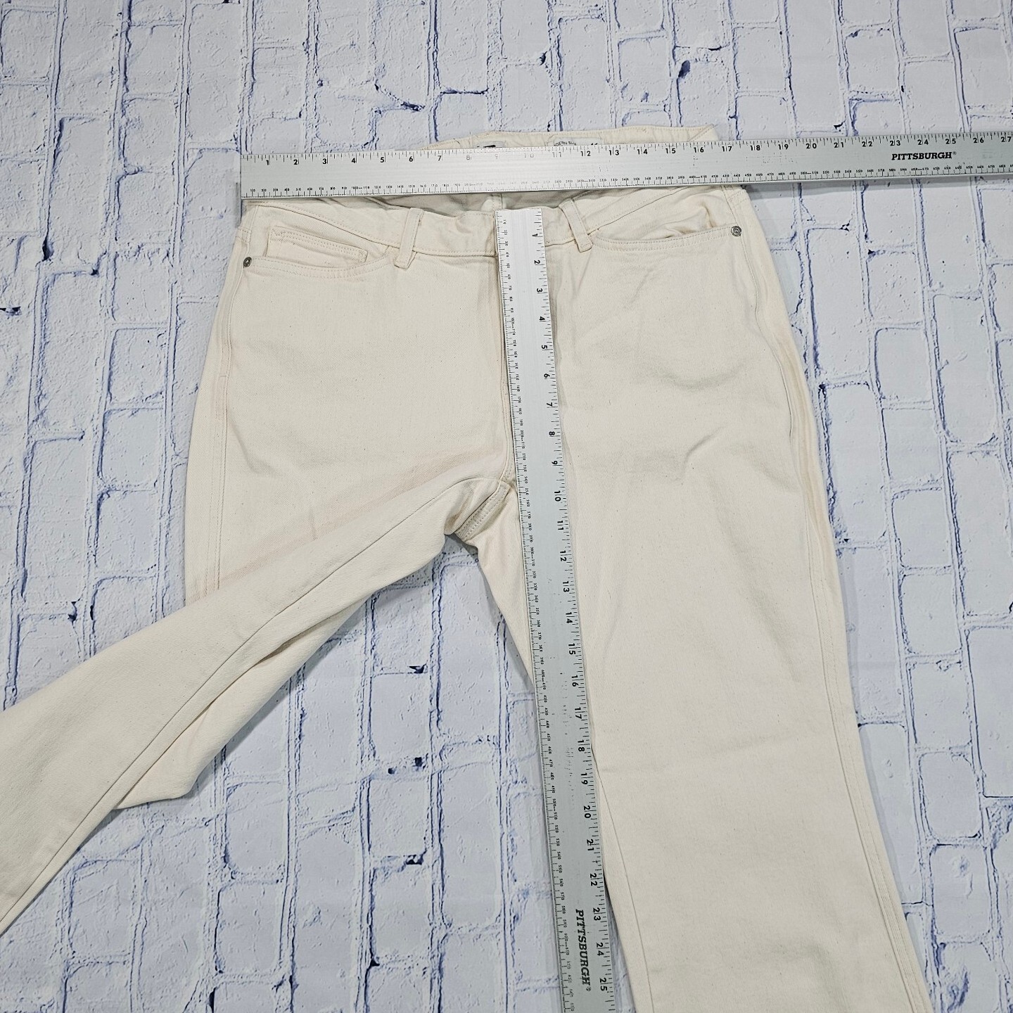 J. Jill Denim Natural Cotton Blend Stretch Modern Slim Bootcut Jeans WOMENS 16 R