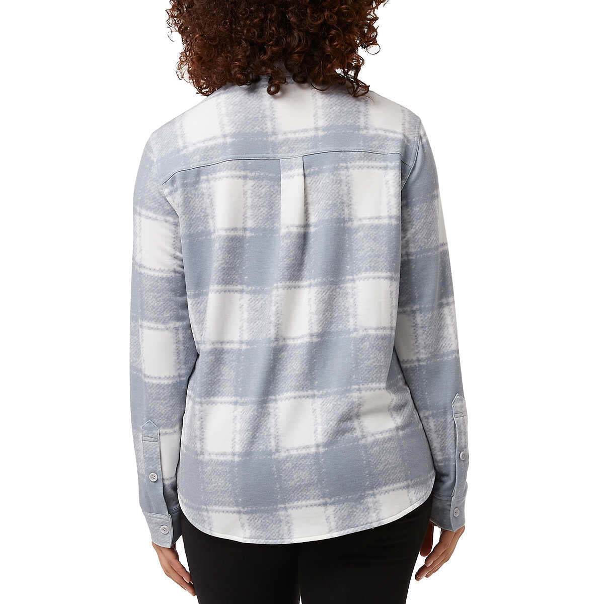 32 Degrees Ladies’ Cozy Knit Button-Up Shirt VARIATION