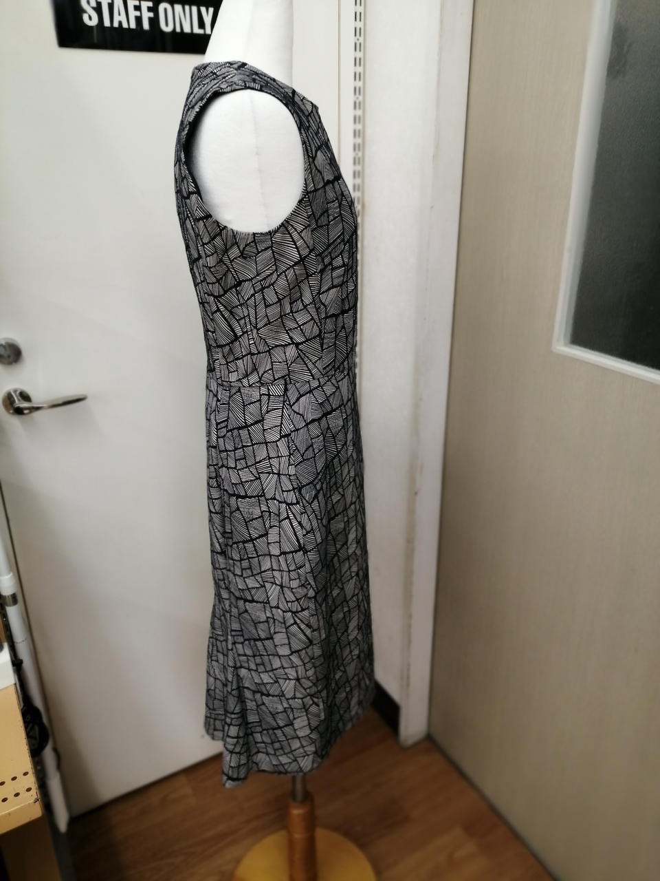 Max Mara 10 Pattern Cotton Dress, Women’s, Approx 38in Length