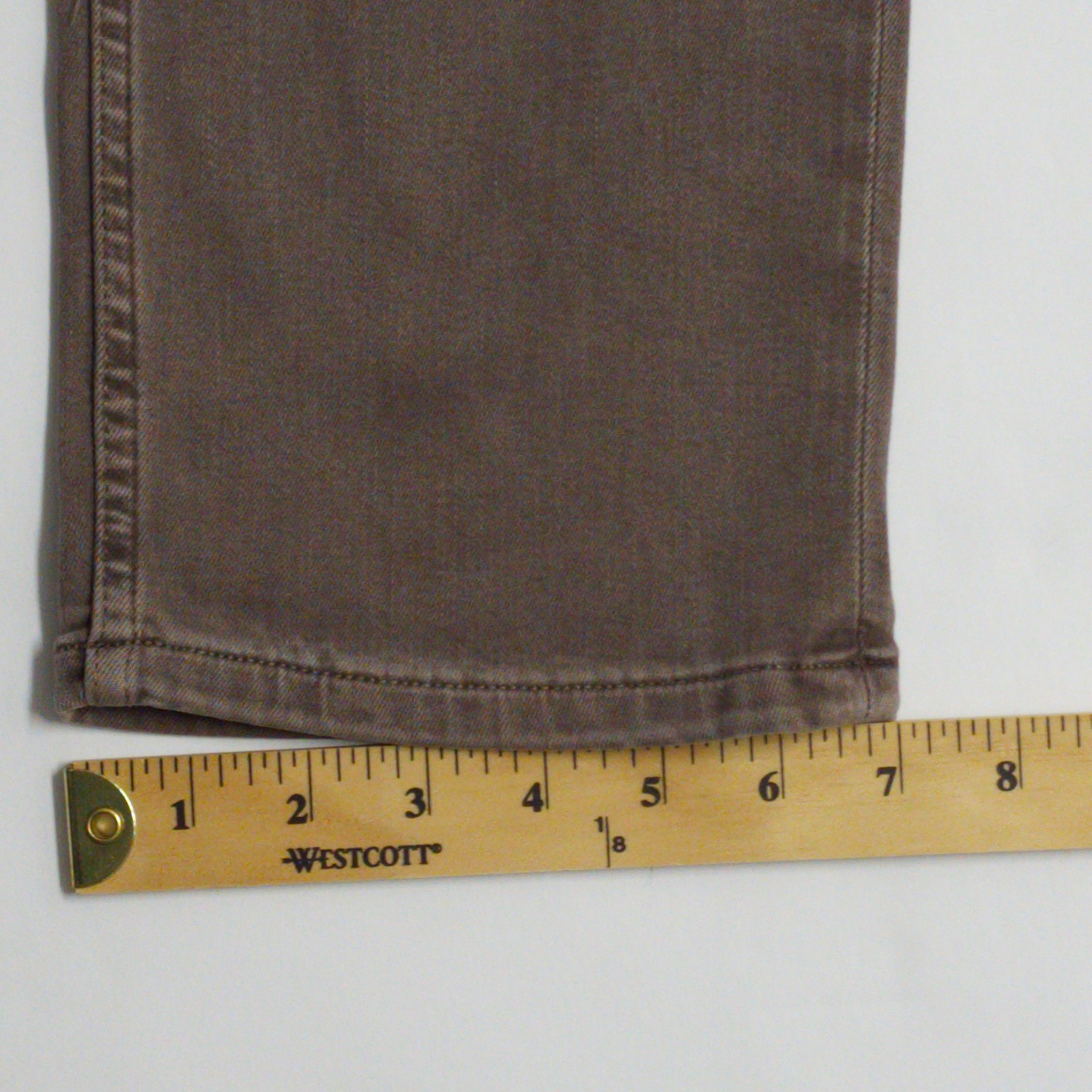 PAIGE Federal Men’s Jeans 34×32 Vintage Falcon Gray Slim Straight
