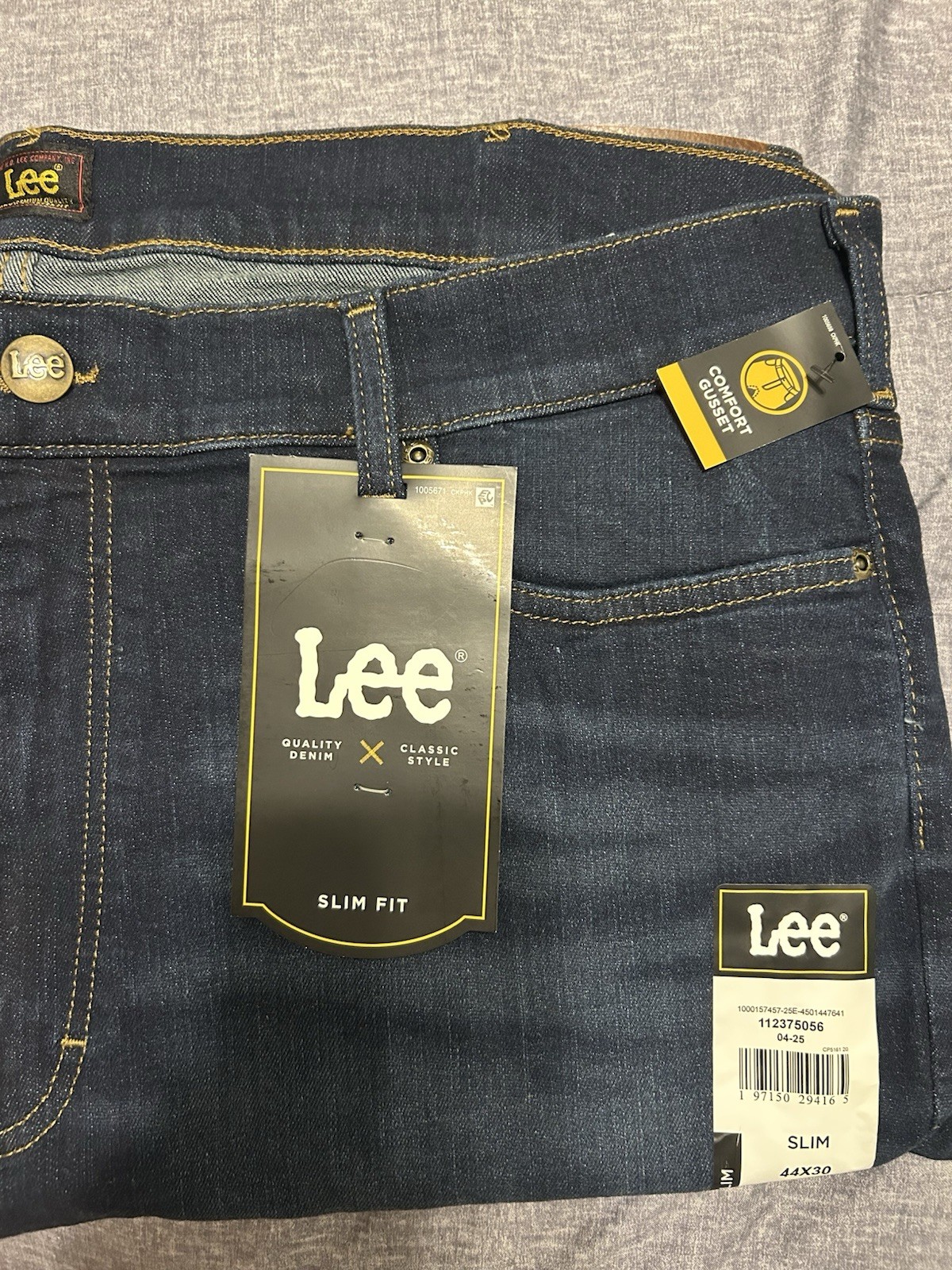 New Lee Men’s Legendary SLIM STRAIGHT jeans IN INDY color#102003517 in many size